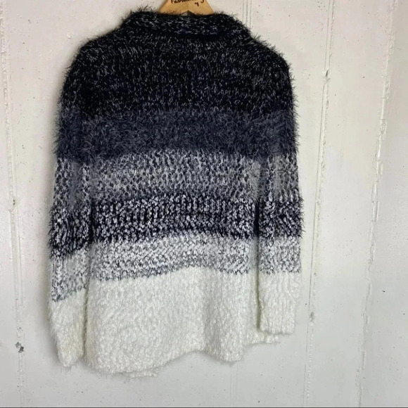 Cupio NWT Black/white eye lash open Cardigan - Picture 6 of 7